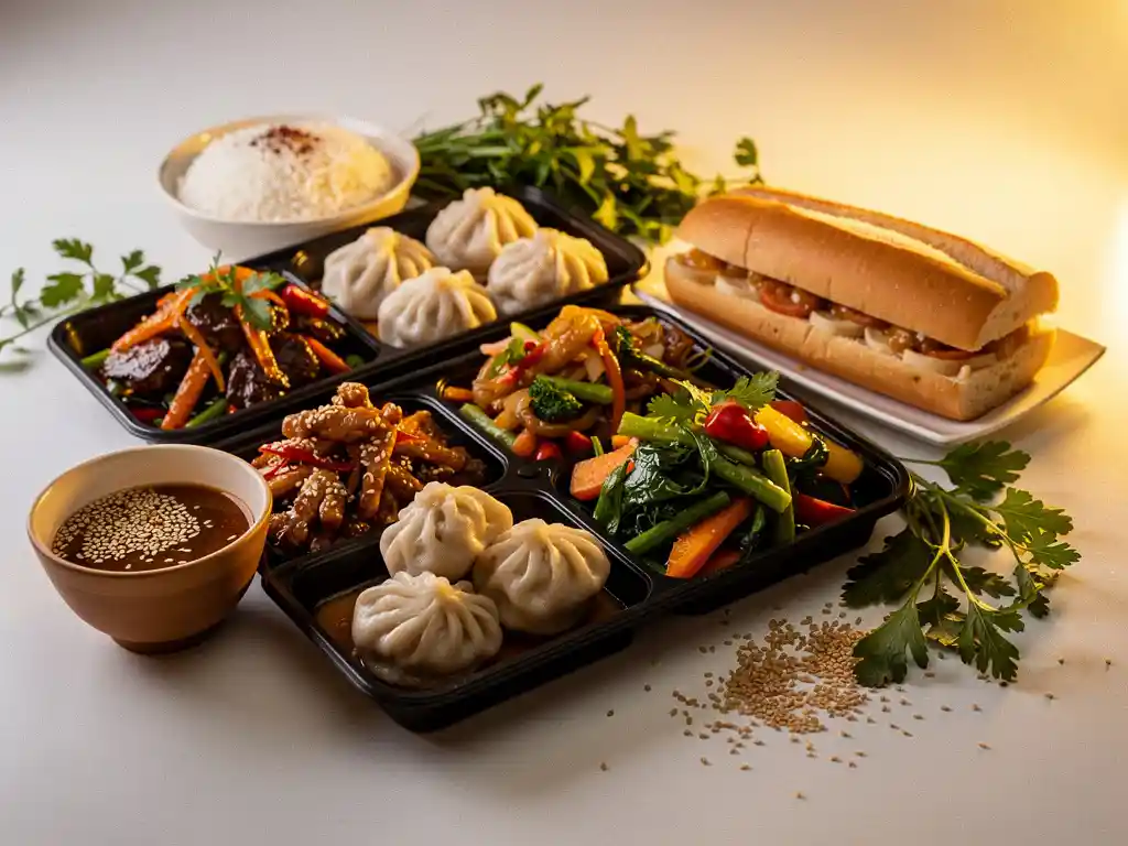 Hoe verhoudt Aziatische bedrijfscatering zich in prijs tot standaard sandwichcatering?