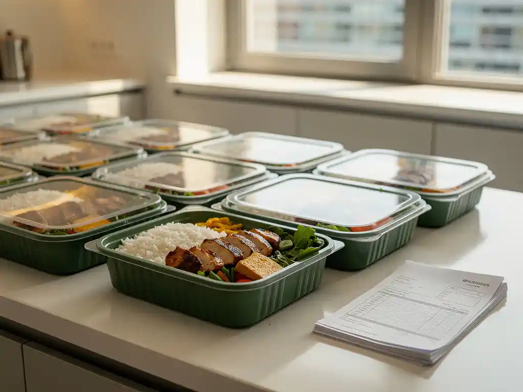 Wat zijn de kosten van structurele lunchbezorging voor een middelgroot bedrijf?