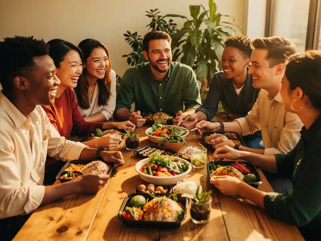 Hoe maak je van de kantoorlunch een sociaal moment dat de teamcohesie versterkt?