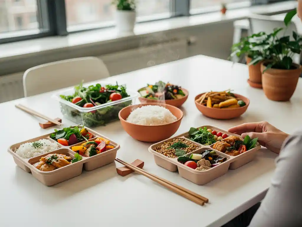 Wat zijn de populairste lunchgerechten bij kantoren in de Randstad?