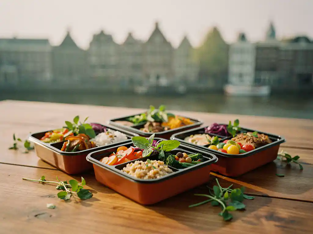 Welke bedrijfscateraars zijn actief in Amsterdam, Rotterdam en Utrecht?
