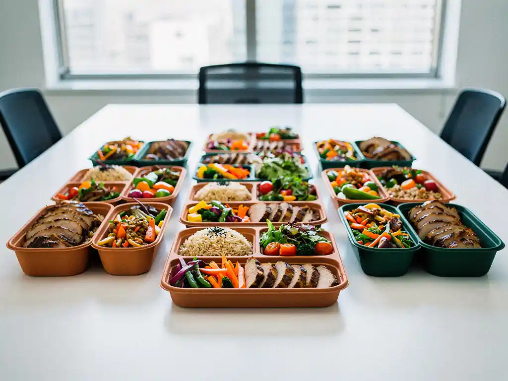 Welke contractvormen bestaan er bij structurele catering voor bedrijven?