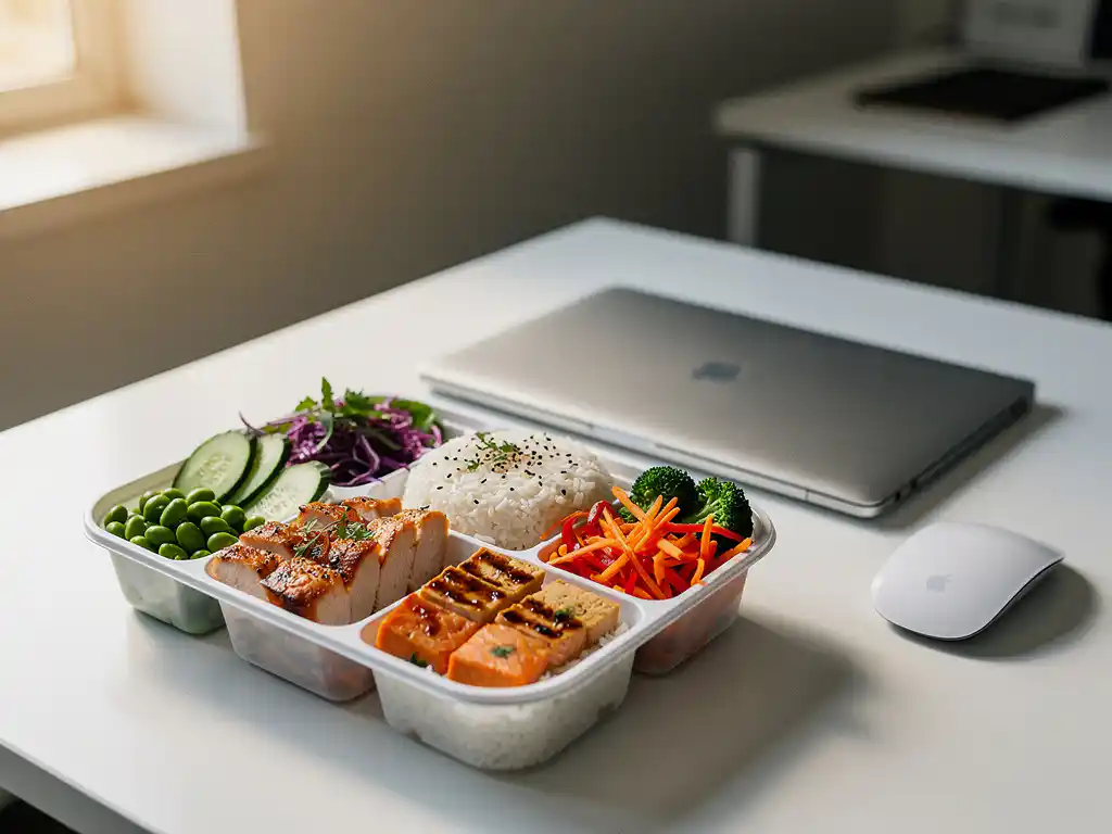 Gezonde kantoorlunch bezorgd: snel besteld, elke dag vers op jouw kantoor