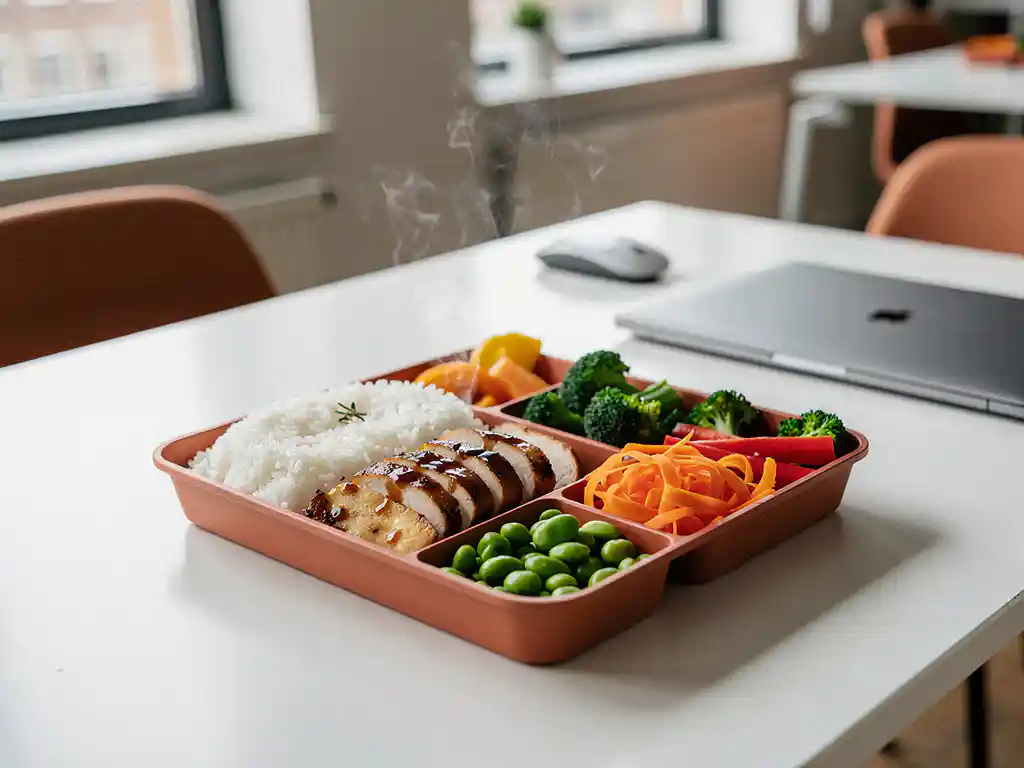 Welke aanbieders bezorgen warme lunch op kantoor in Amsterdam, Rotterdam en Utrecht?