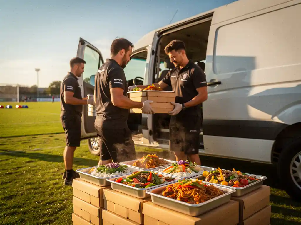Wat zijn de logistieke uitdagingen bij catering op een buitenlocatie?