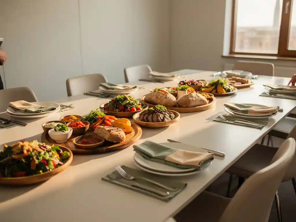 Catering lunch 10 personen: vers bezorgd voor jouw vergadering of directielunch