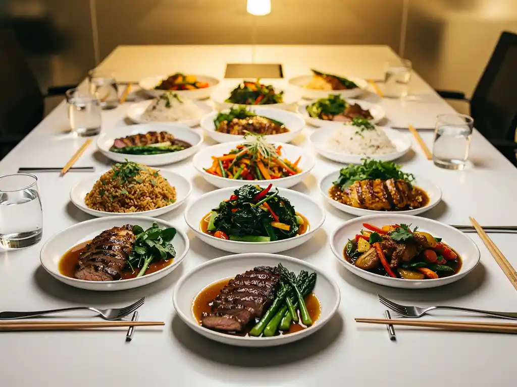 Wat zijn de gemiddelde kosten van catering per persoon bij een bedrijfslunch?